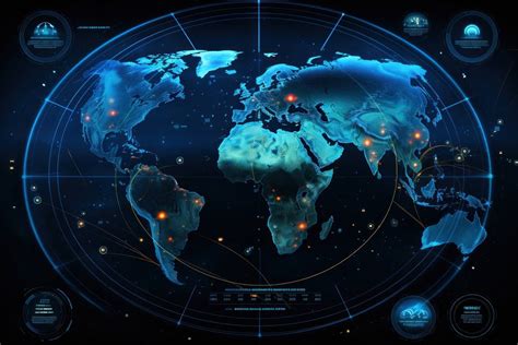 Vector planet map world map | Free Photo Illustration - rawpixel