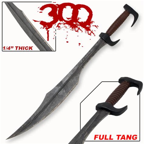 DELUXE King Leonidas Spartan Sword Replica | True Swords