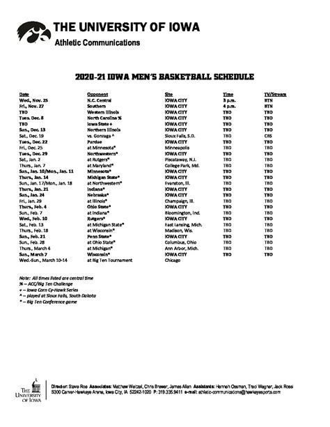 Iowa State Basketball Schedule 2024-2024 - Sacha Roselia