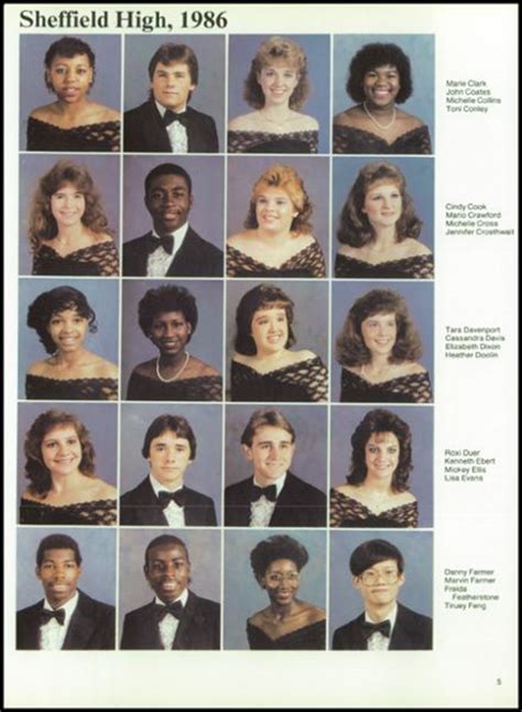 Explore 1986 Sheffield High School Yearbook, Memphis TN - Classmates