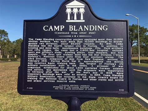 Camp Blanding Museum and Memorial Park (Starke, FL): Address, Phone Number, Top-Rated Attraction ...