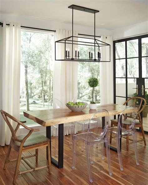 Linear Dining Room Lighting