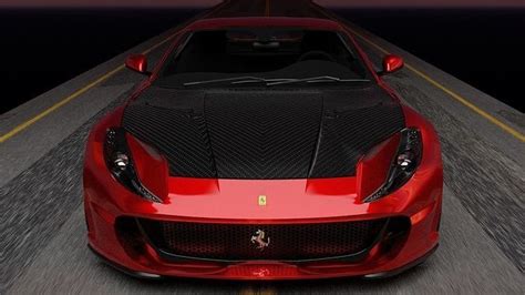 Ferrari red 3D model | CGTrader