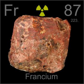 Pictures, stories, and facts about the element Francium in the Periodic ...