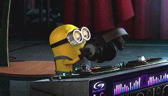 Minion DJ GIF - Minions Despicableme Dj - Discover & Share GIFs