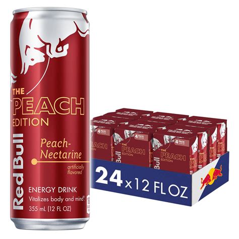 Red Bull Energy Drink, Peach-Nectarine, Peach | Ubuy Chile