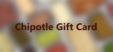 Chipotle $50 Gift Card (Email Delivery) - Newegg.com