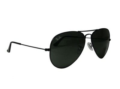 RAY-BAN AVIATOR BLACK G-15XLT 58MM | Aircraft Spruce