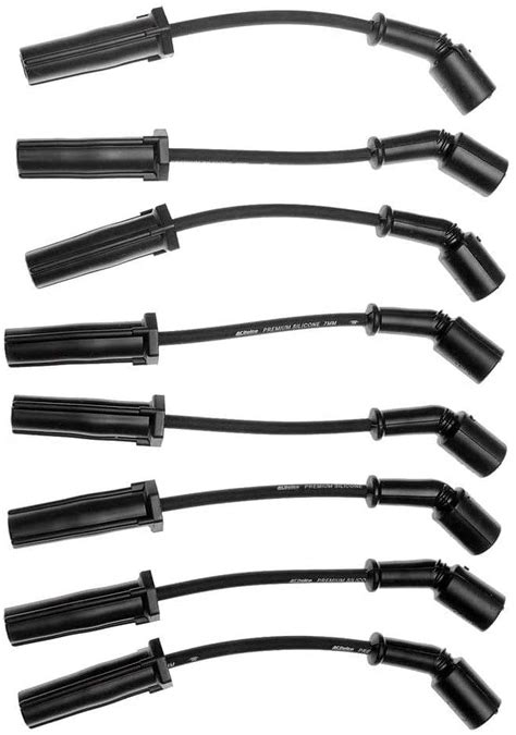 ACDelco Professional Spark Plug Wire Set 9748UU Fits select: 2009-2018 CHEVROLET SILVERADO, 2009 ...