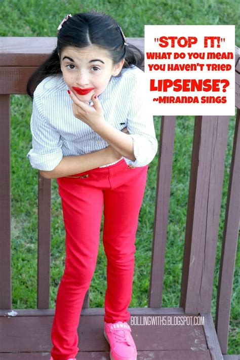 Miranda Sings Look-A-Like | Miranda sings, Miranda, Singing