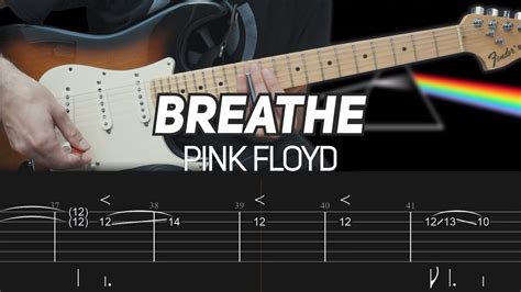 Pink Floyd - Breathe (Guitar lesson with TAB) - Nikola Gugoski