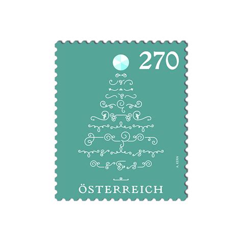 Christmas 2019 - Christmas tree with crystal - Austria / II. Republic ...