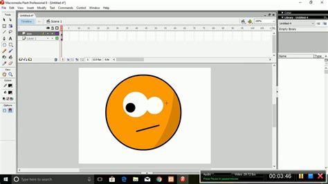 Macromedia Flash 8 || Basic 2D Animation Smiley Creation | RamananRpn ...