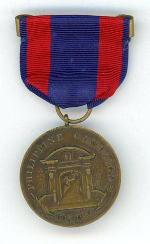 Philippine Campaign Medal, Navy, “2280” (partially edge-engraved) – Floyd's Medals