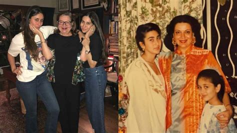 Kareena Kapoor, Karisma Kapoor celebrate mother Babita's 75th birthday ...