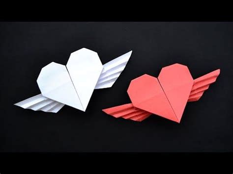 Heart With Wings Origami - Origami