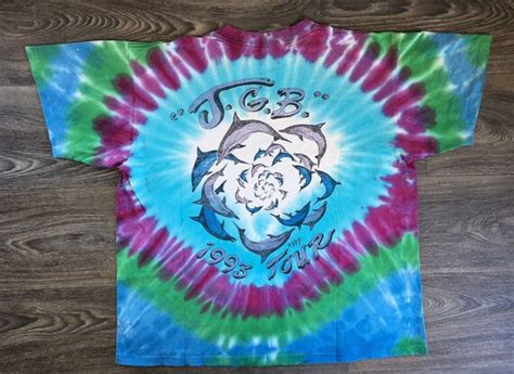 JERRY GARCIA BAND 1993 Tour Shirt Vintage 90s Gratefu… - Gem