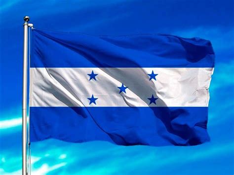 Bandera Nacional de Honduras | Bandera de honduras, Bandera, Honduras