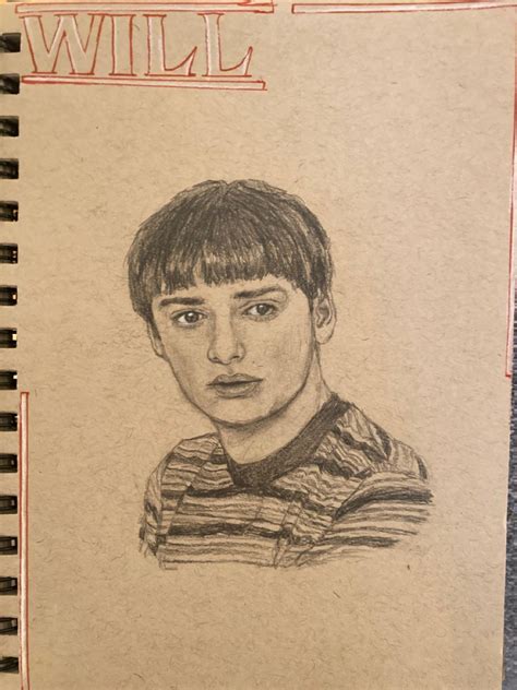 Will byers drawing | Stranger things art, Indie drawings, Stranger things fanart