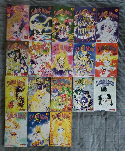 The English print Sailor Moon manga books circa 1998-2001 by Naoko Takeuchi : r/sailormoon