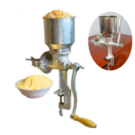 Multifunction corn flour mill machine home use manual maize rice ...