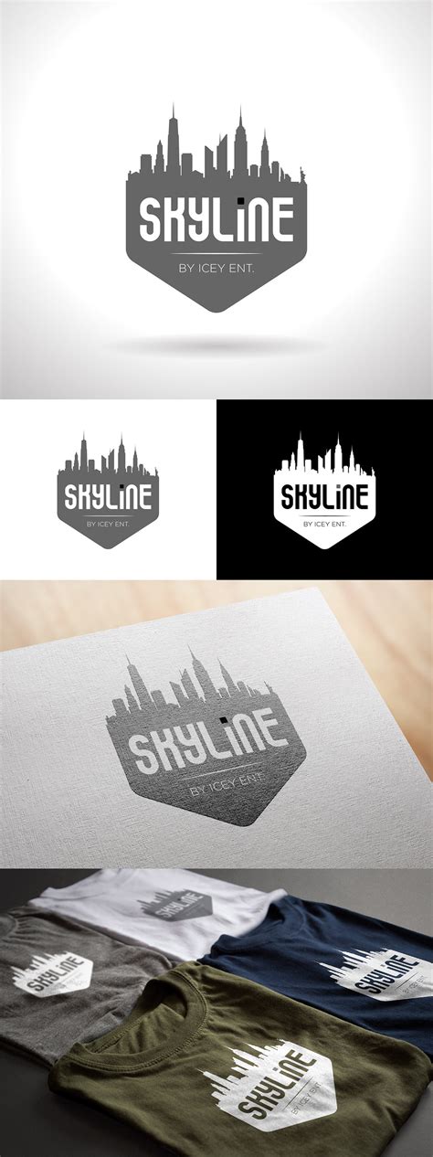 Skyline logo on Behance