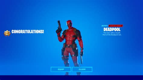 Fortnite Deadpool skin: How to unlock Deadpool by completing weekly challenges explained ...