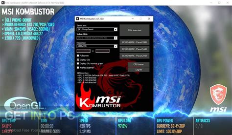 MSI Kombustor 2023 Free Download