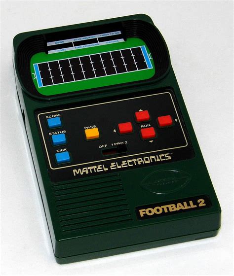 https://flic.kr/p/22eTnE1 | Vintage Football 2 Electronic Handheld Game by Mattel, Model No ...