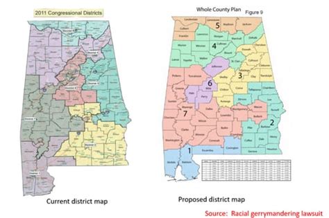 Lawsuit challenges Alabama Congressional districts as diluting the ...