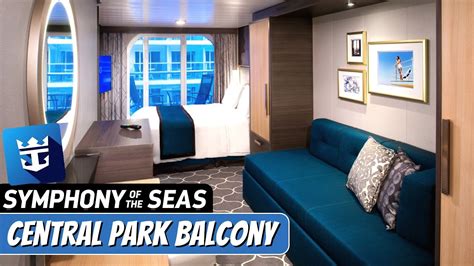 Symphony of the Seas | Central Park View Balcony Stateroom Tour & Review 4K | Royal Caribbean ...