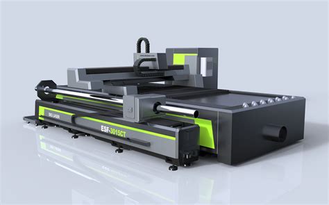 High Precision Steel Tube Plate CNC Fiber Laser Cutting Machine from China manufacturer - EKS Laser