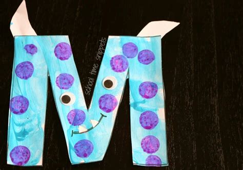 Letter m crafts - rebellasopa