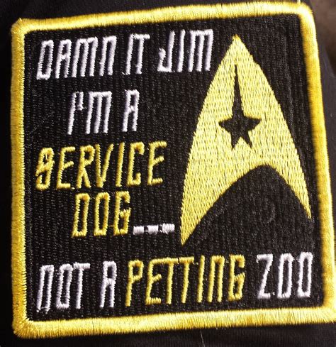 Service Dog Patch Fandom Service Dog Patch Geeky dog patch