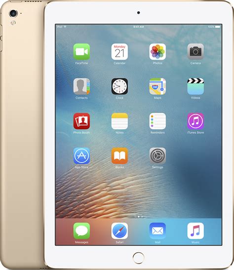 Best Buy: Apple 12.9- Inch iPad Pro with Wi-Fi + Cellular 256 GB Gold ...