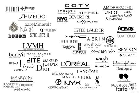 Who owns who? Corporate ownership of global makeup brands | Makeup brands list, Makeup brands ...