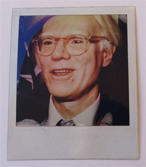 Andy Warhol Polaroid - CharityStars