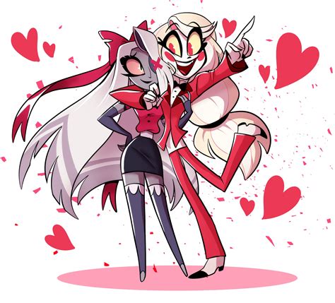 Vaggie and Charlie by @Madelezabeth. : r/HazbinHotel