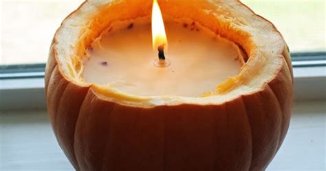 DIY Real Pumpkin Candle | Hometalk