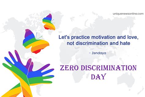 Zero Discrimination Day 2023: Top Slogans, Quotes, Messages, Posters ...