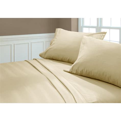 600 Thread Count Cotton Sateen Sheet Sets - 214187, Sheets at Sportsman's Guide