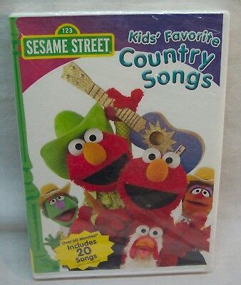 SESAME STREET Kids Favorite Country Songs DVD 2007 BRAND NEW 891264001304 | eBay