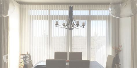 Hunter Douglas Luminette Calgary Shades Vertical Patio Blinds