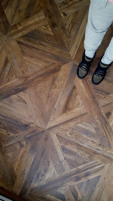 Faux Wood Tile in a parquet basketweave pattern -> Olympia Tile, Baita ...