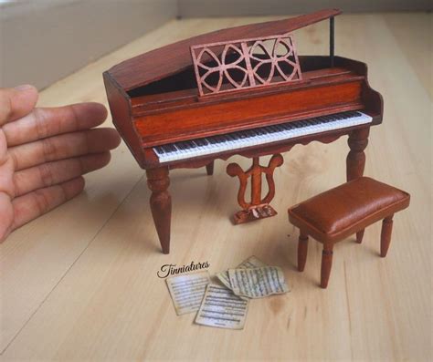 Miniature Grand Piano | Miniatures, Piano, Grand piano