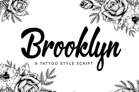 Brooklyn Script Font Free Download Free Font Download