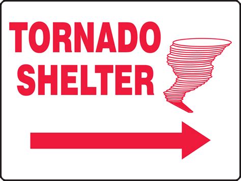 Free Printable Tornado Shelter Signs