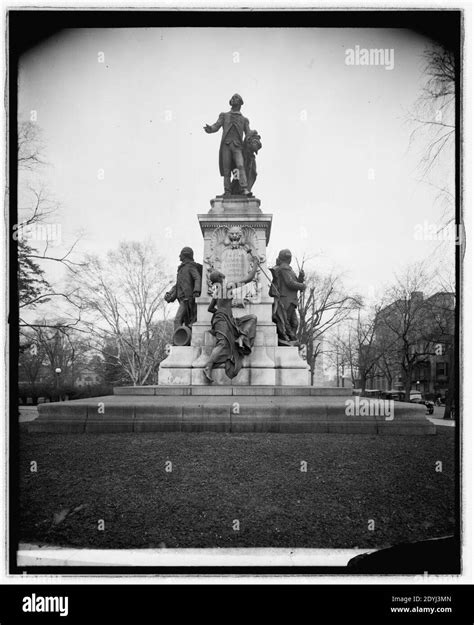 Lafayette statue washington Cut Out Stock Images & Pictures - Alamy