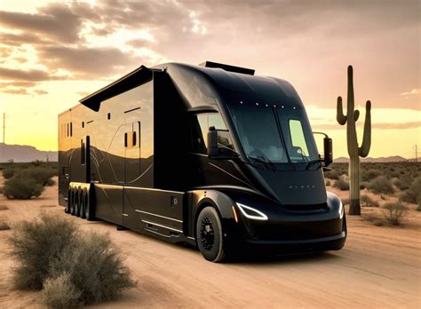 Tesla Semi looks incredible as an electric motorhome | Electrek