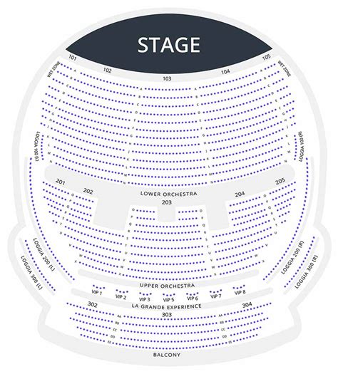 O Cirque Du Soleil: Best Seats & Seating Chart - Vegas Primer